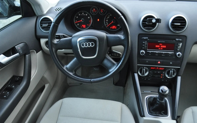 Audi A3 cena 24499 przebieg: 220000, rok produkcji 2008 z Legnica małe 781